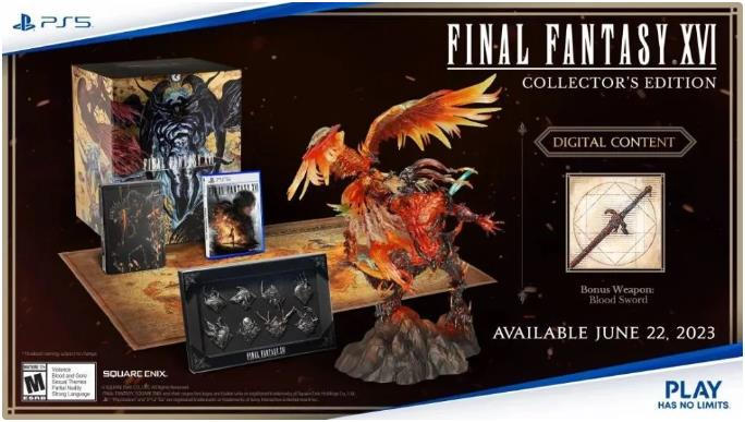 最终幻想16多少钱 FF16各个版本售价一览